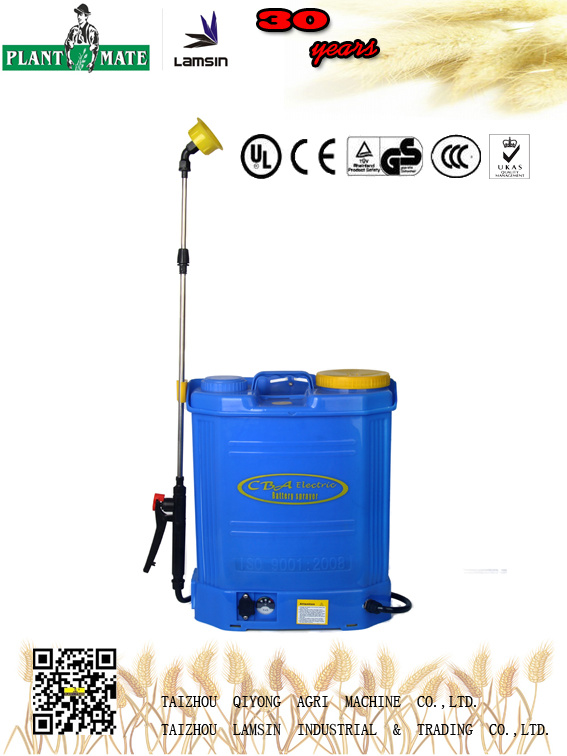 16L Electric Knapsack Sprayer for Agriculture/Garden/Home (HX-16C)