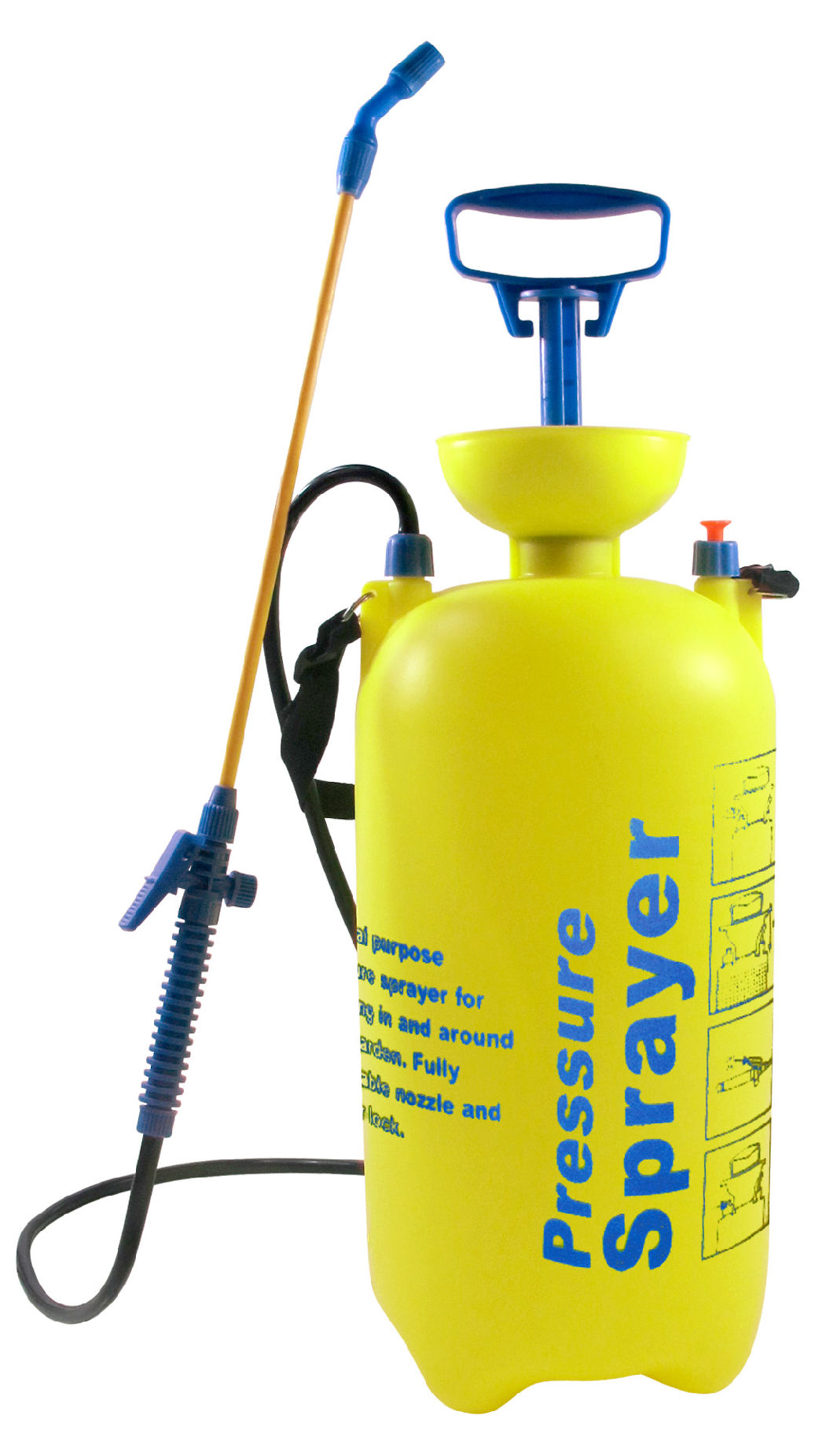12L Knapsack Air Pressure Hand Sprayer with Valve