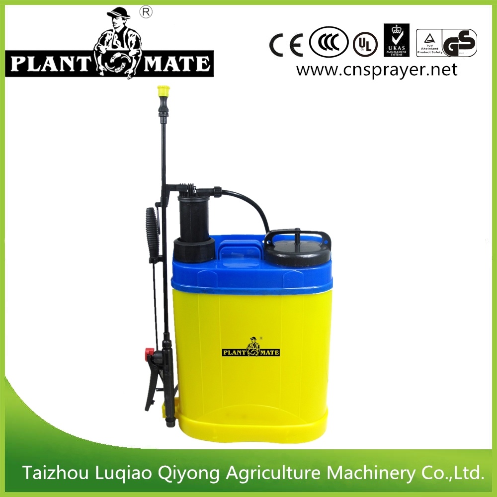 16L High Quality Plastic Agricultural Manual Sprayer (3WBS-16G)