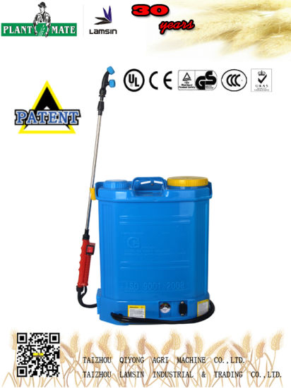 16L Electric Knapsack Sprayer with ISO9001/CE (HX-16C-3)