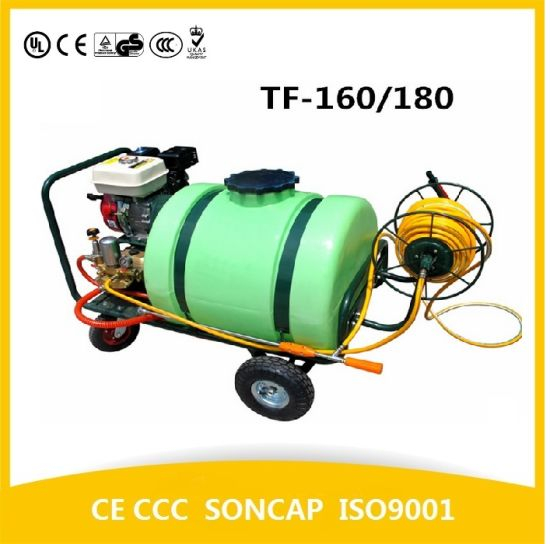 Newest Design Top Quality Knapsack 4 Stroke Engine Gasoline Knapsack Power Sprayer (TF-160/180)