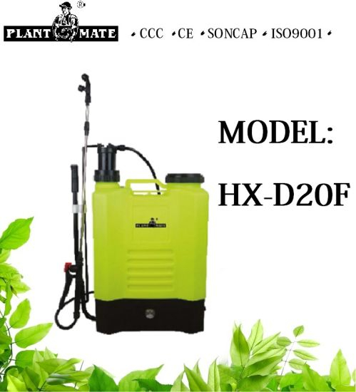 20L Pump Sprayer Agricultural Knapsack Electric Sprayer (HX-D20F)