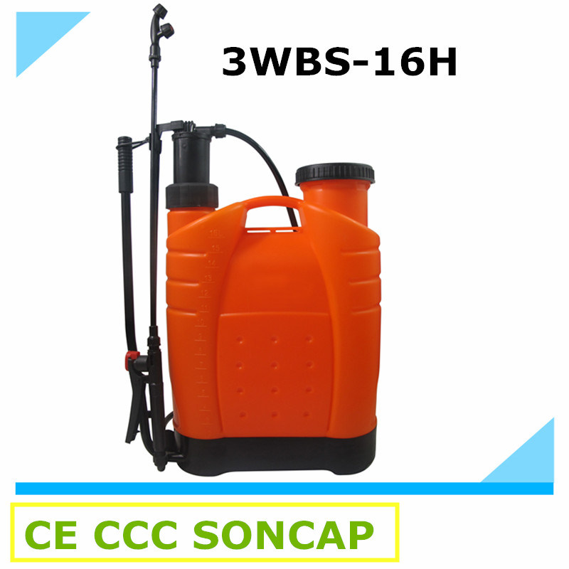 Garden Heavy Plastic 16L Agricultural Knapasck Manual Sprayer (3WBS-16H)