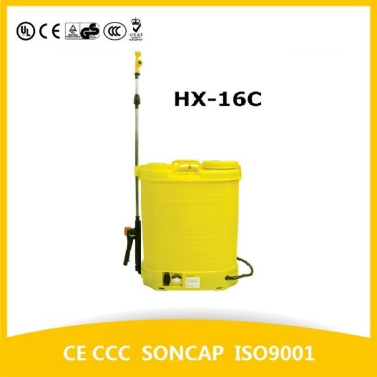 Agricultural/Garden Knapsack Sprayer/Battery Sprayer for Hot Sale (HX-16C)