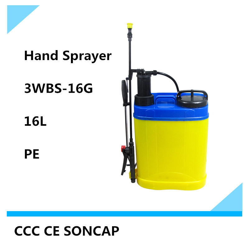 High Quality Garden Knapsack Agricultural Hand Sprayer PP 16L (3WBS-16G)