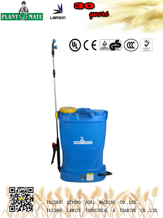 16L Electric Knapsack Sprayer for Agriculture/Garden/Home (HX-16D)