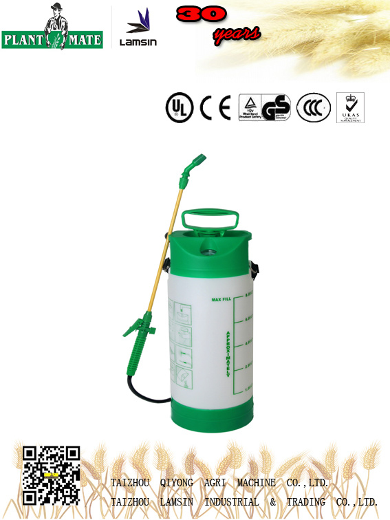8L Agricultural Air Pressure Sprayer with ISO9001/Ce/CCC (TF-08B)