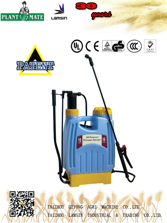 16L Manual Knapsack Hand Sprayer (3WBS-16F)
