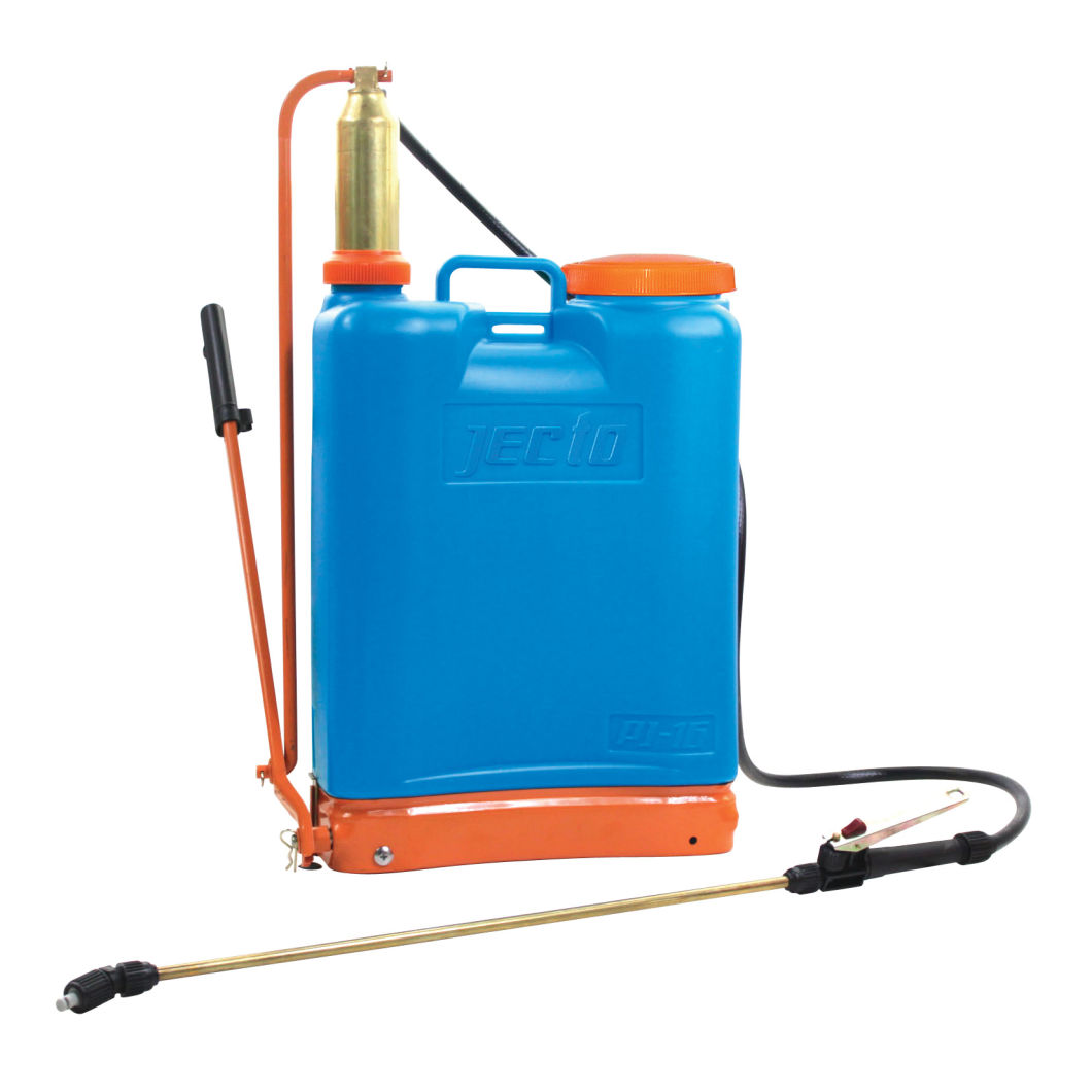 Jecto 16L Knapsack South America Brass Pump Brass Lance Hand Sprayer