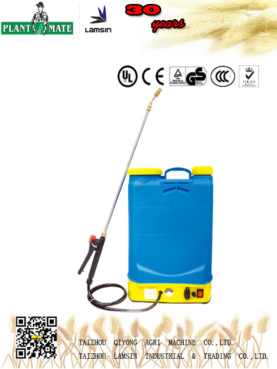 16L Electric Knapsack Sprayer for Agriculture/Garden/Home (LS-29001)
