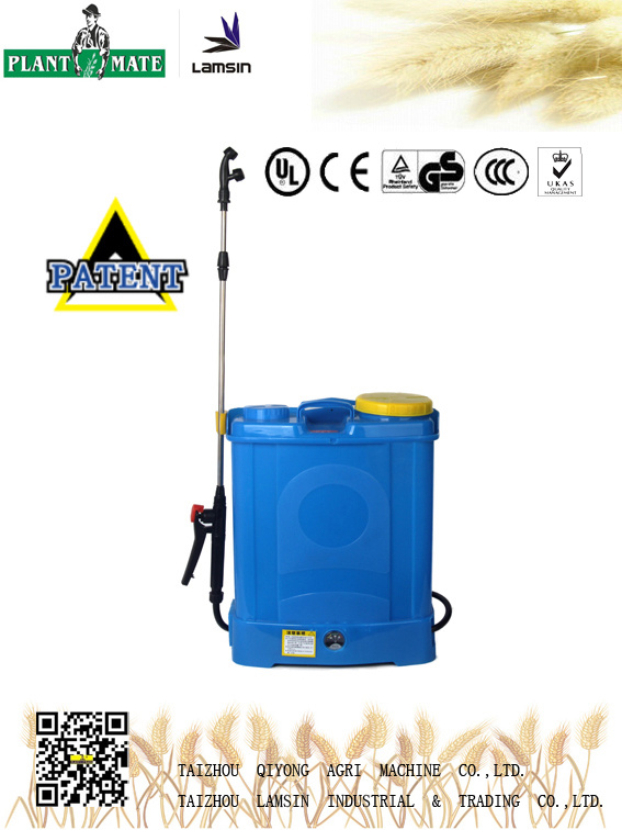 18L Electric Knapsack Sprayer for Agriculture/Garden/Home (HX-18F)