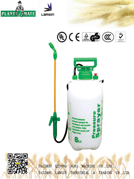 8L Agricutural Air Pressure Sprayer with ISO9001/Ce/CCC (TF-08A)