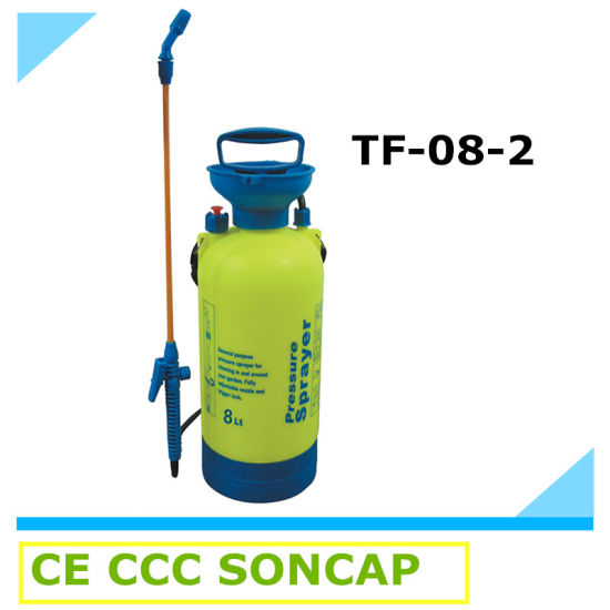 8 Liter Plastic Plant Agricultural Knapsack Air Pressure Hand Sprayer (TF-08-2)